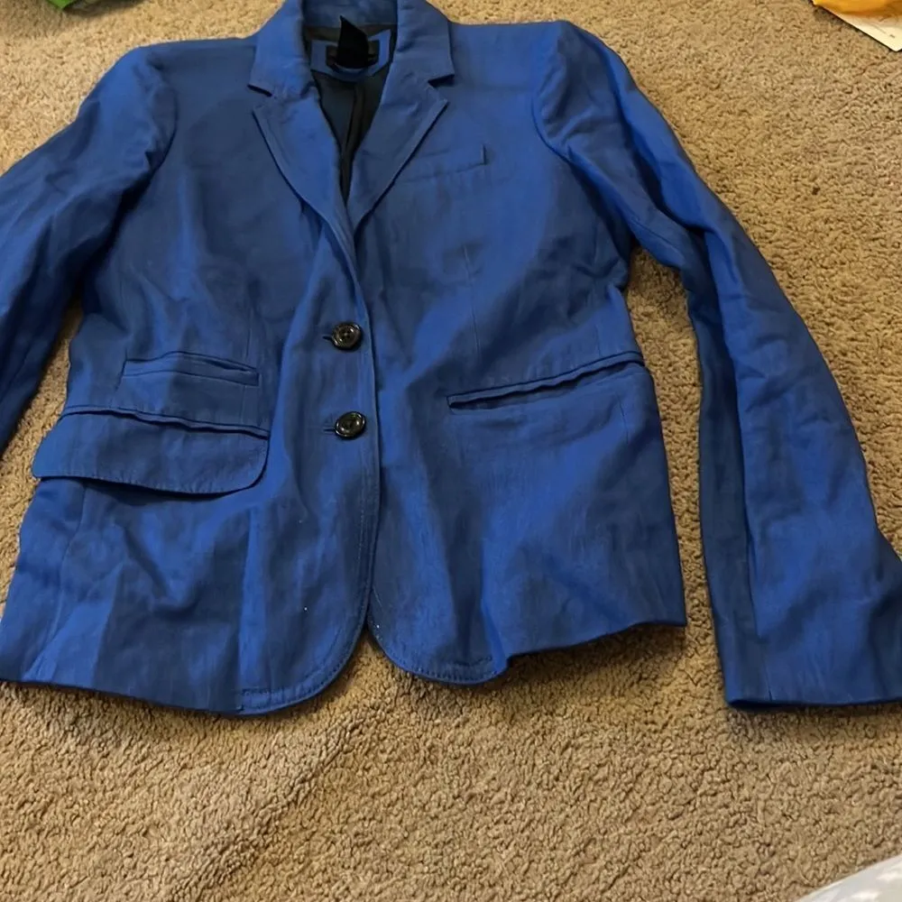 J crew blue black label blazer 0 - Image 3