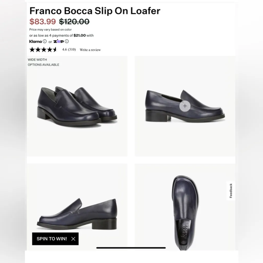Franco Sarto BOCCA loafers 🖤NEW🖤 - Image 2