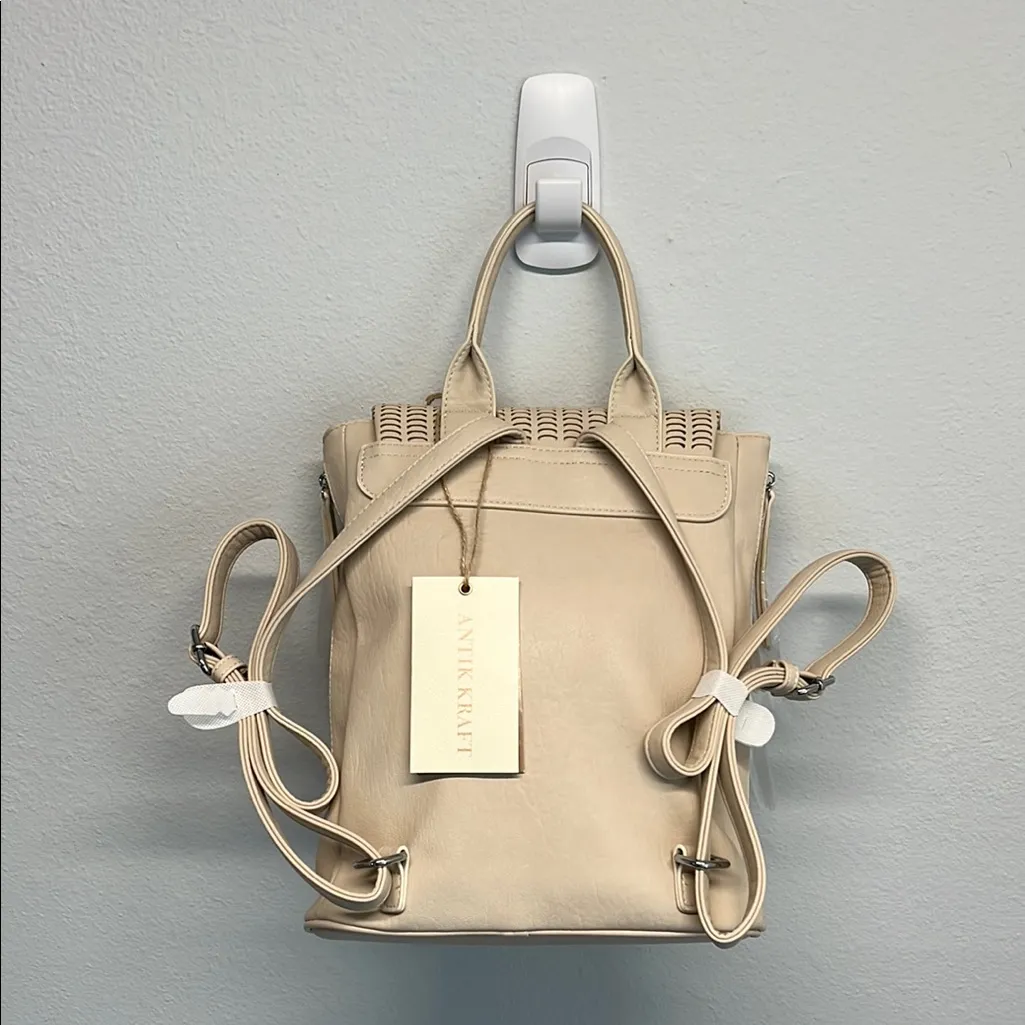 Antik Kraft | Cream Backpack - Image 3