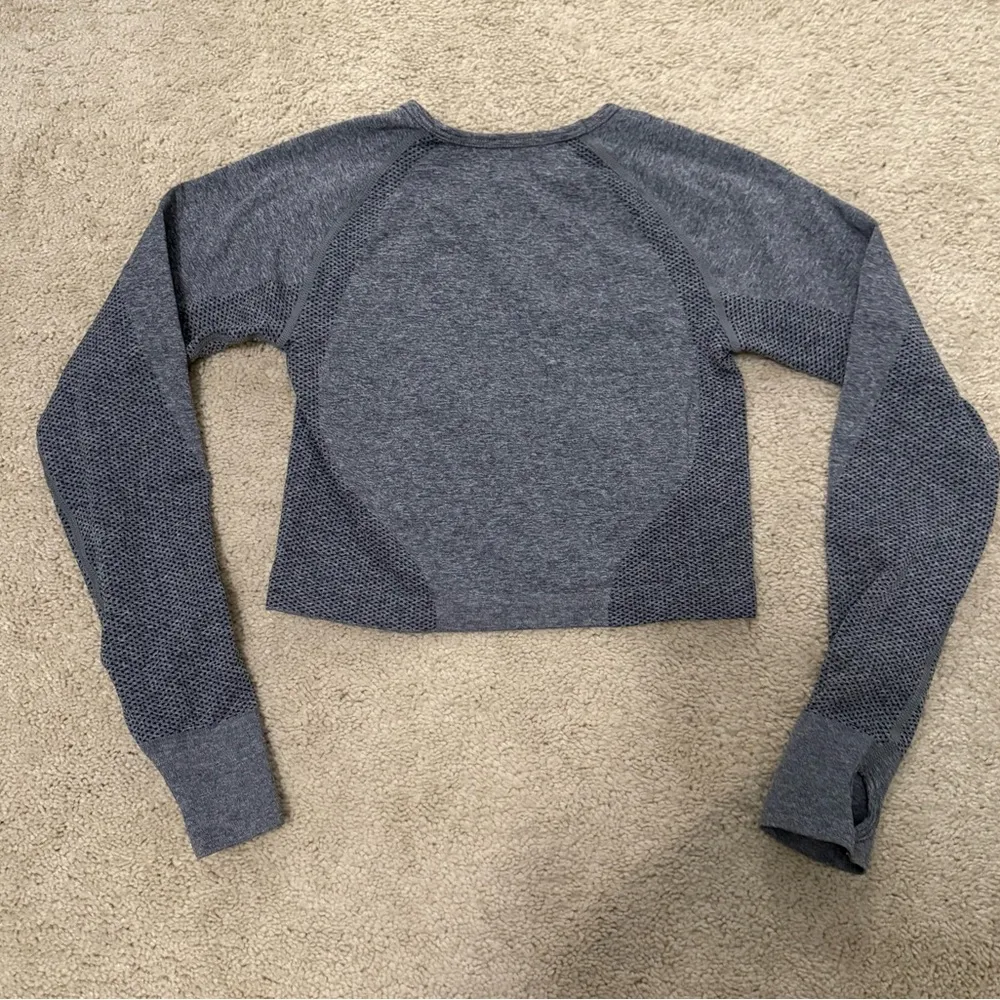 Violate the Dress Code Seamless Top! Cross listed on Mercari! Gray Size M - Image 2