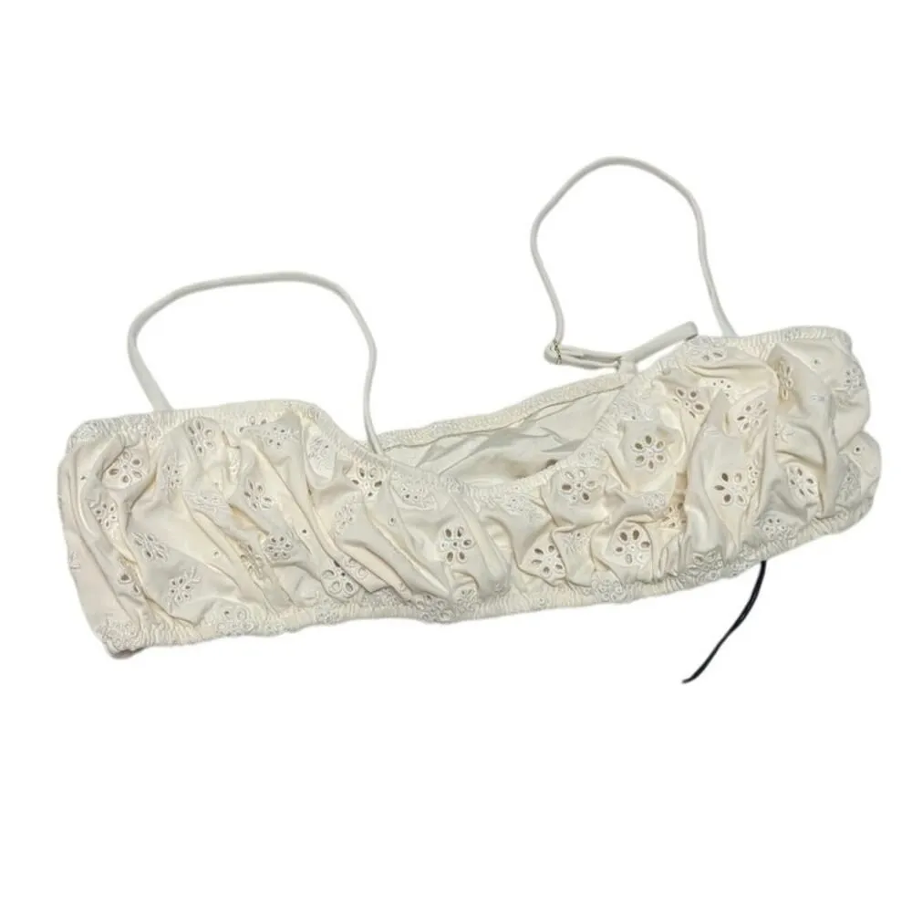 WeWoreWhat Scrunchie Bikini Top NWT Sz. L - Image 6