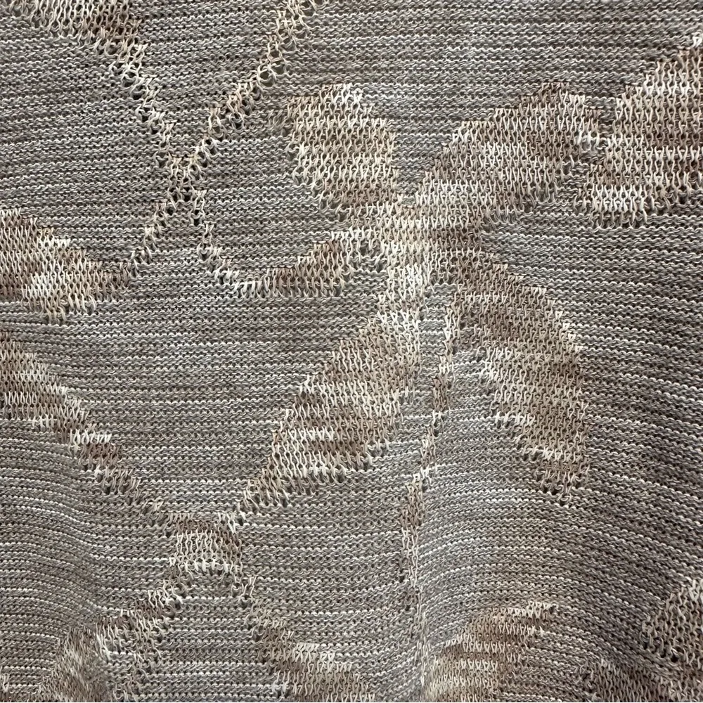 J.Jill Pure Jill Cardigan Sweater Women Medium Gray Cotton Blend 3/4 Sleeve Open Size undefined - Image 7