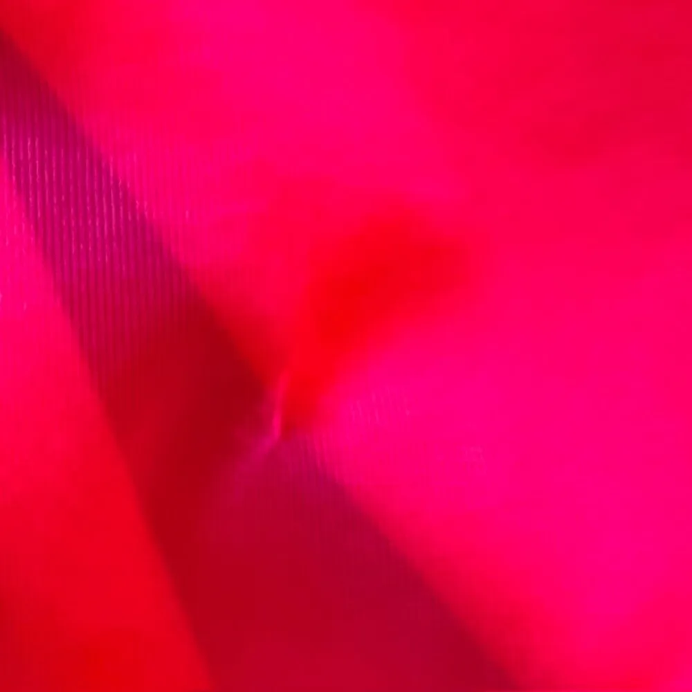 Vintage 60s Double Layer Nylon Chiffon Peignoir Babydoll Nightie Coral Small - Image 8