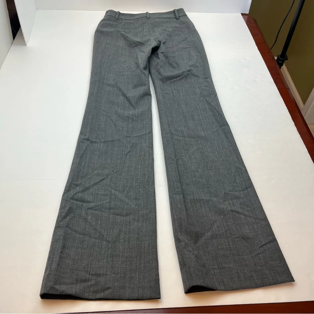 Nili Lotan Corette Pant Heather Grey Gray‎ Pant Womens Size 0 Wool Blend NEW Gray - Image 14