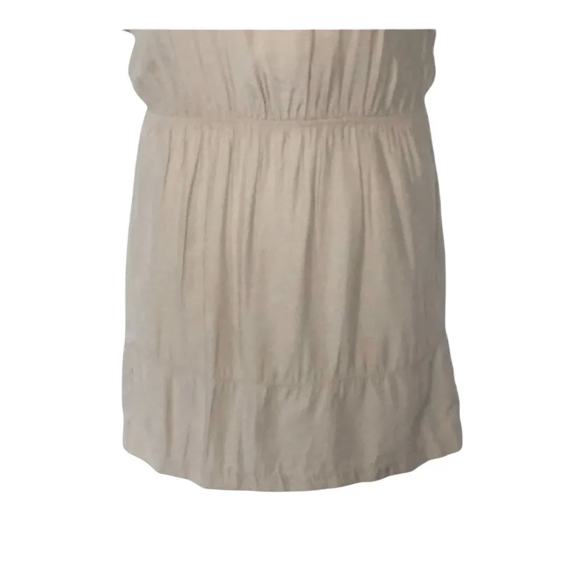 Urban Outfitters Silence + Noise Cold Shoulder Mini Dress Tan XS - Image 7