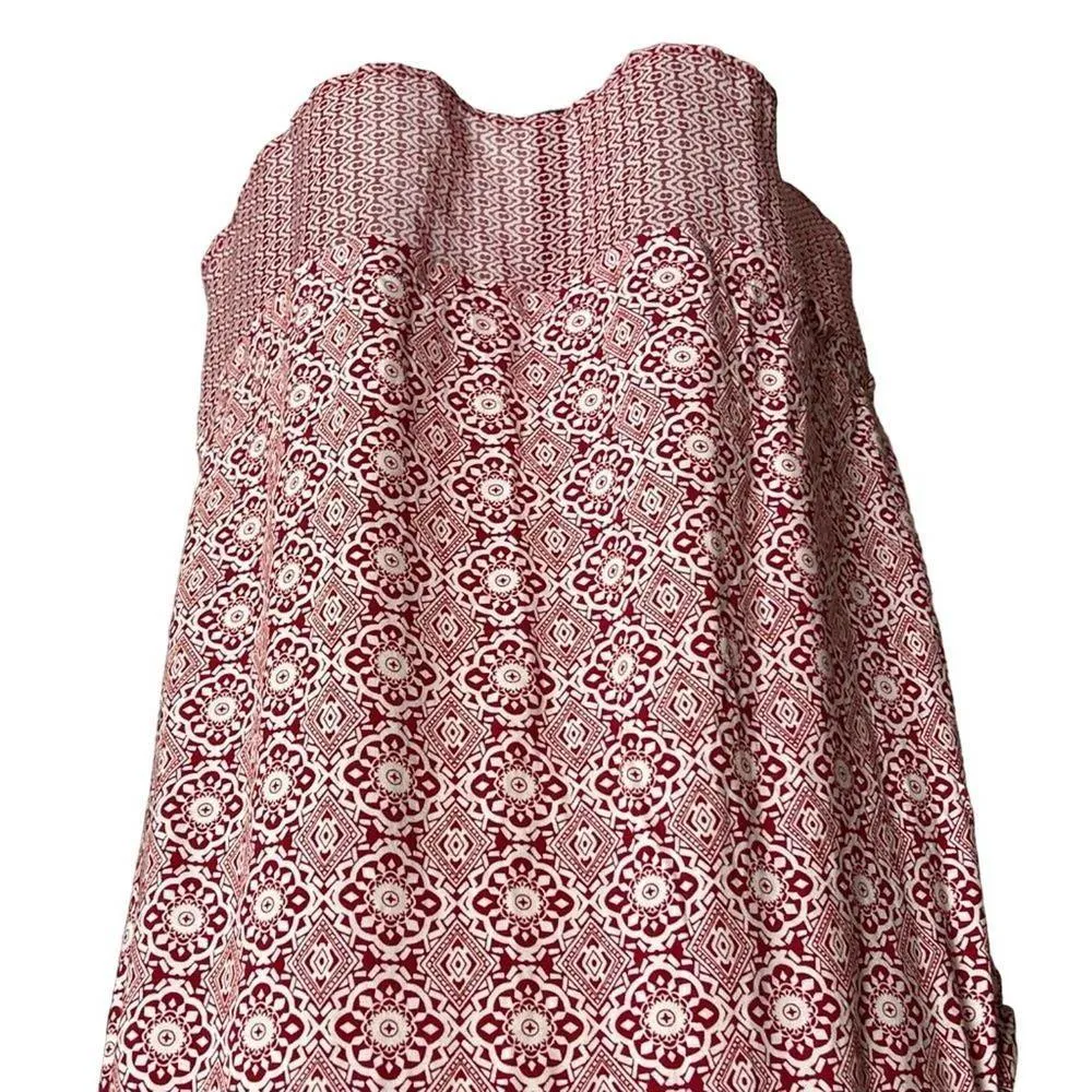 Christopher & Banks Red Tank Top Size XL - Image 3