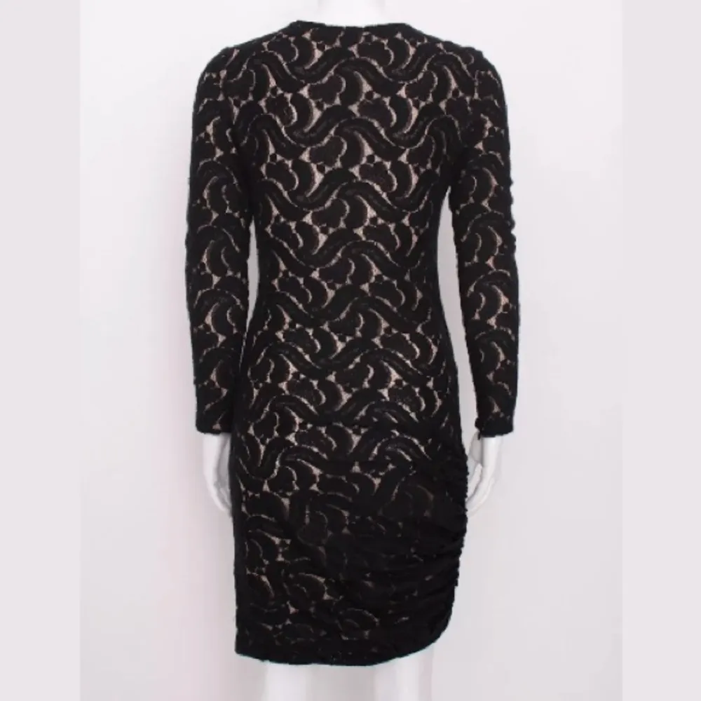 A.L.C Black Nude LongSleeve Bodycon Cocktail dress - Image 5