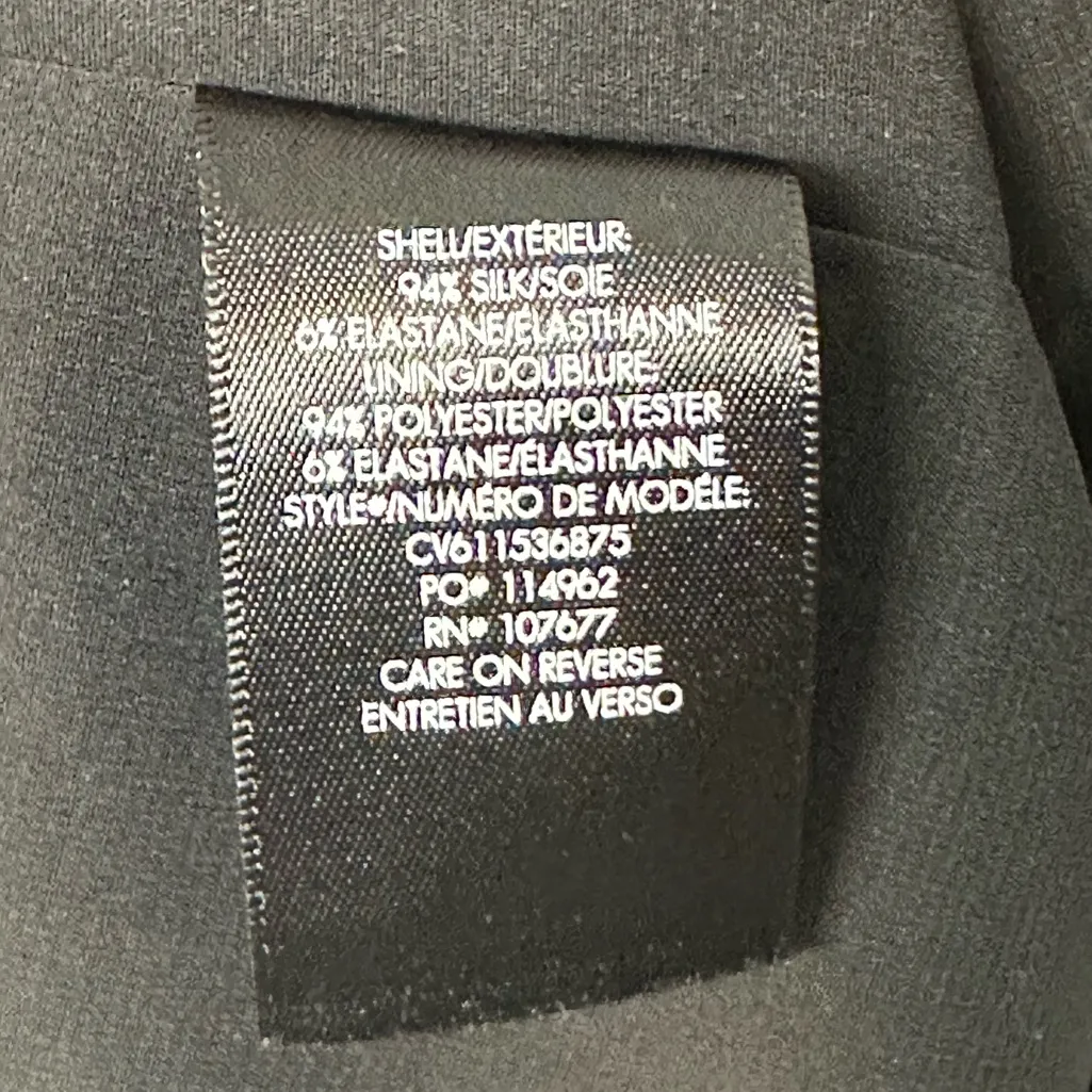 Alice + Olivia x Basquiat Beat Bop Silk Mini Dress Black *Size Small* - Image 5