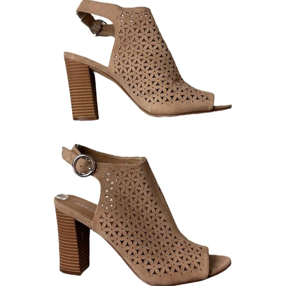 Steve Madden Bloom Taupe Strappy Heels - Image 7