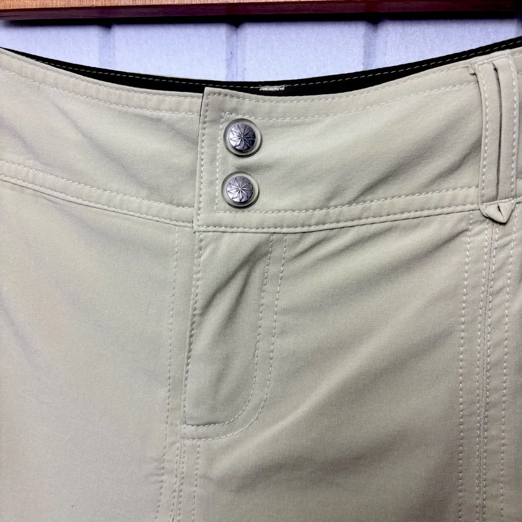 Athleta Flared Athletic‎ Tennis Athleisure Green Skort Skirt Size 10 T Stretch - Image 2