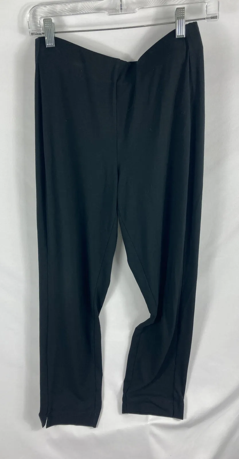 J Jill Wearever Collection Pull on Pant Forward Seam Slim Ankle Black PS Size undefined - Image 1
