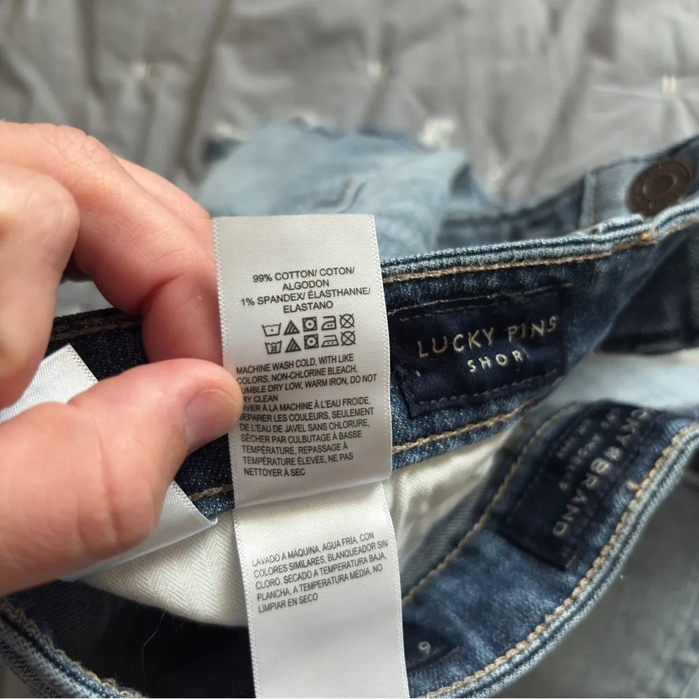 Lucky Brand Denim Lucky Pins Short Distressed Women's Shorts Size 6/28 - Image 10