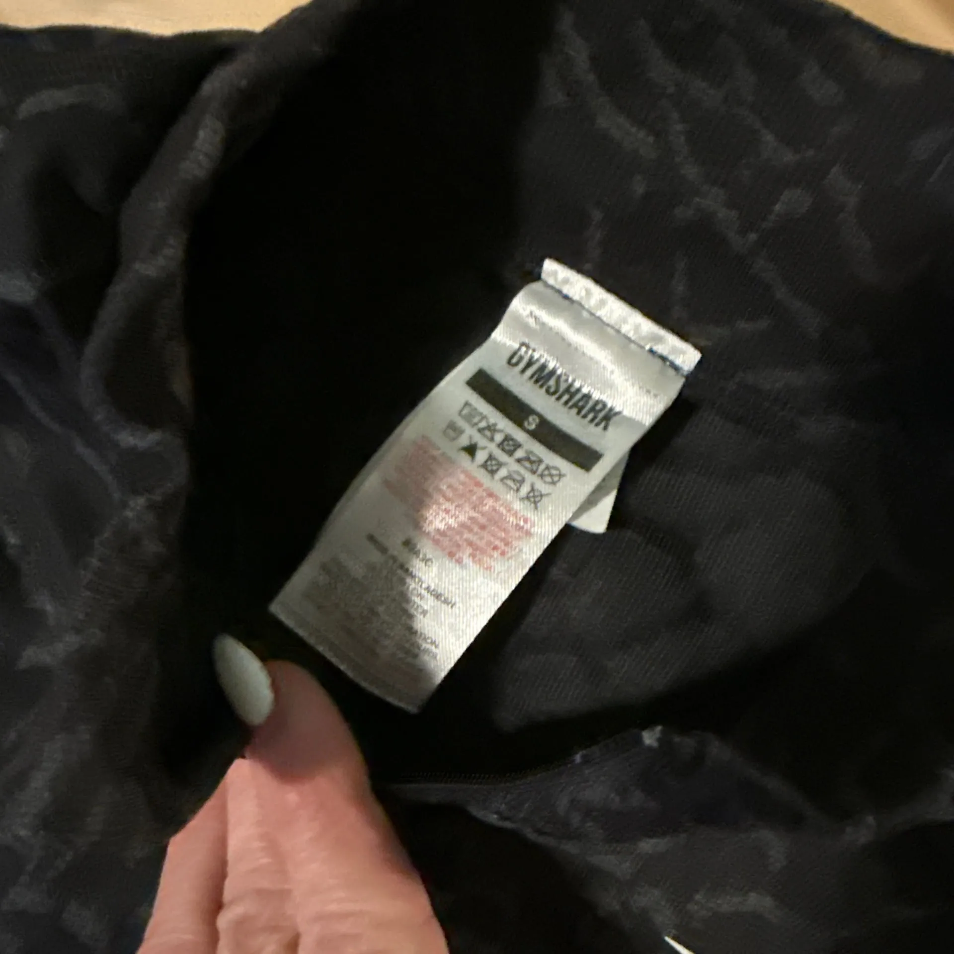 Gymshark Adapt Animal Seamless Sports Bra - Black - Image 3