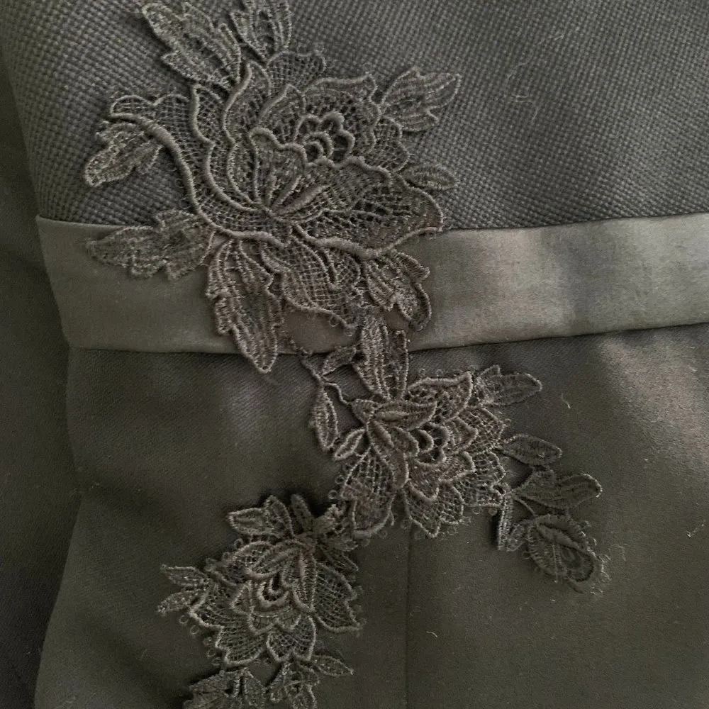 La Perla Sexy Silk Black Cocktail Dress Size IT 42 US 6 - Image 4