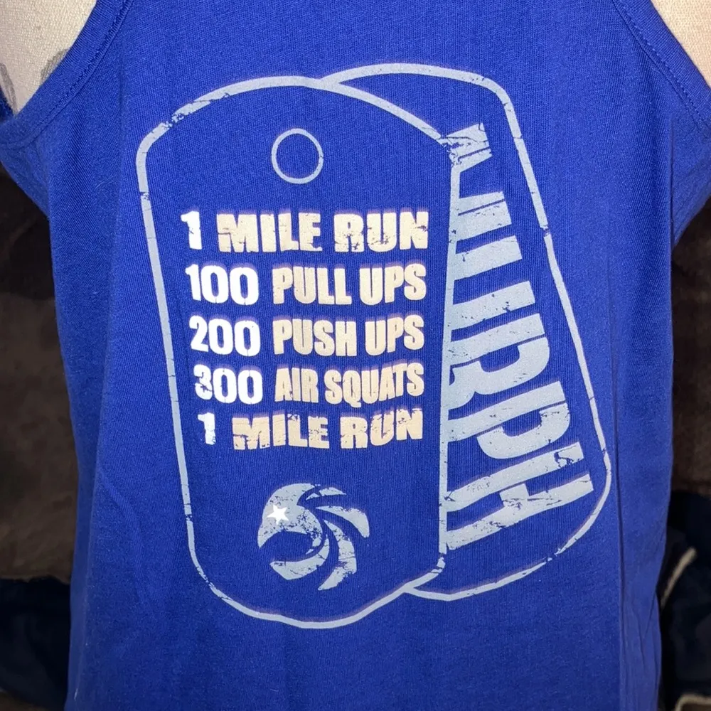 🎉4 for $20 New Era Murph Tank, Large Blue - Image 5