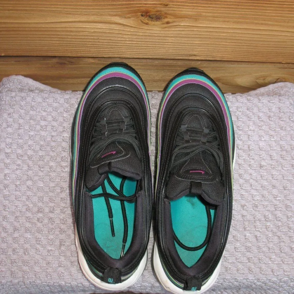 Womens Nike Air Max 97 Black Grape 8.5 - Image 10
