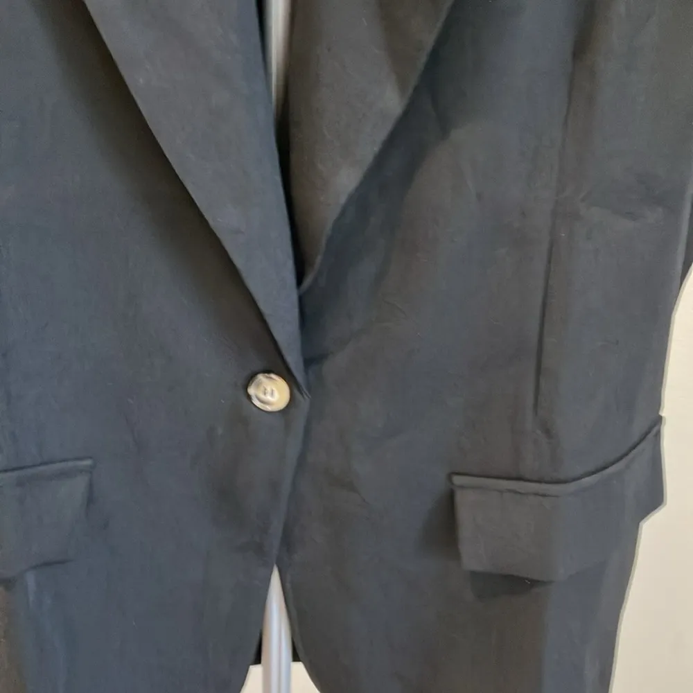 Black vest notch collar NWOT Size XXL - Image 2