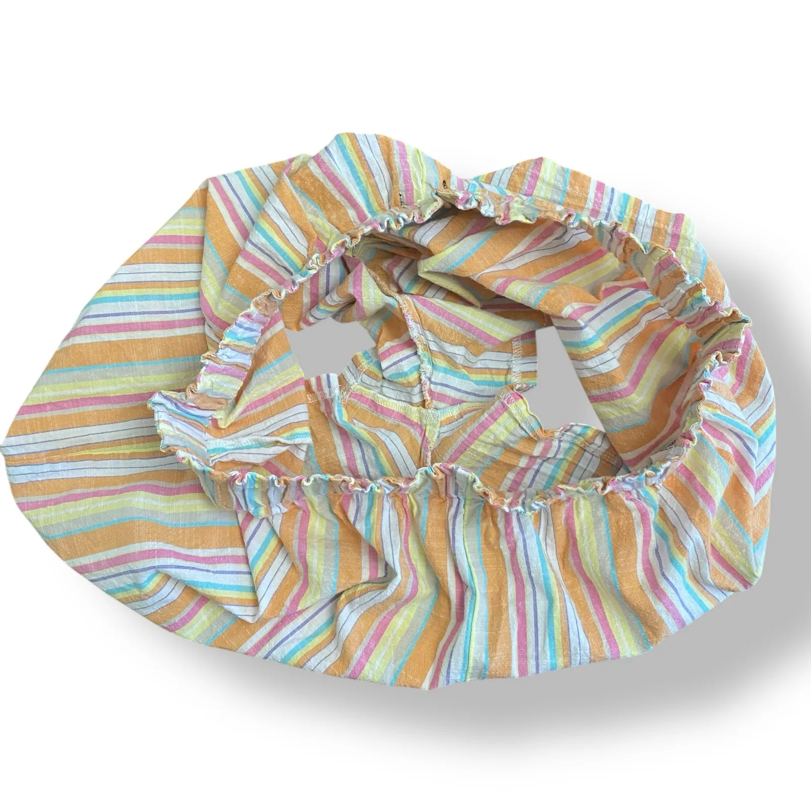 Nasty Gal Cotton Stripe Cami and Shorts Pajama Set Size US‎ 4 - Image 6