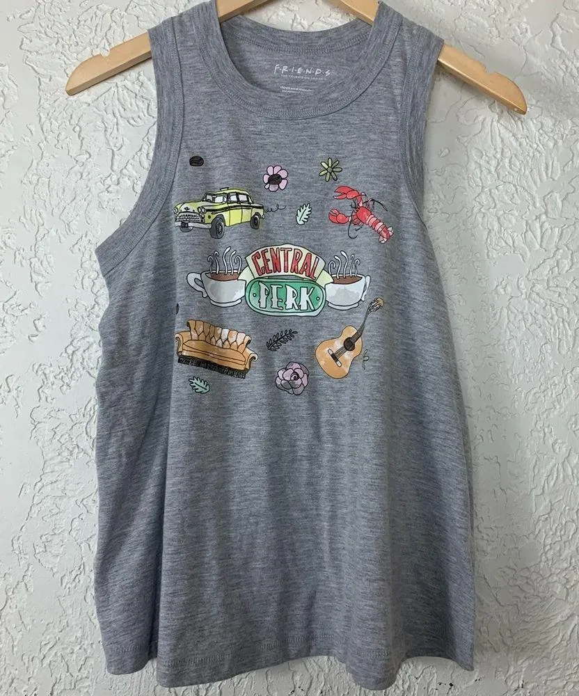 Friends Central Perk | Racerback Tank Gray Size L - Image 8