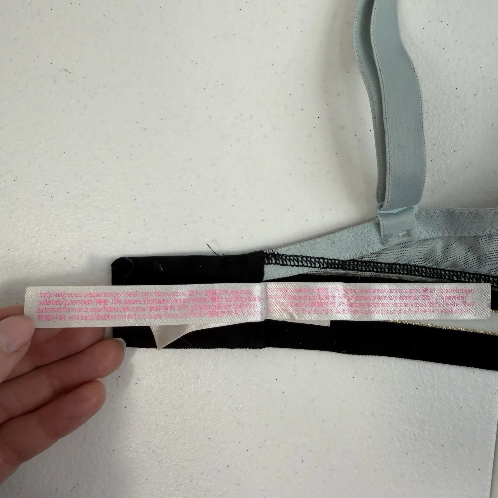 Victorias Secret PINK 34DD Wear Everywhere T-Shirt Lightly Lined Bra Leaf Print - Image 14