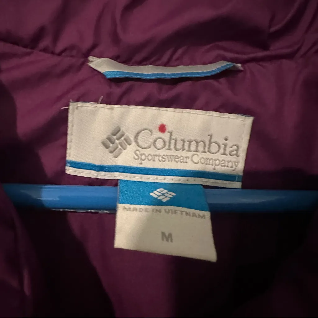 Columbia Women's Puffer Coat‎ Purple Size Medium Excellent condition - Image 6