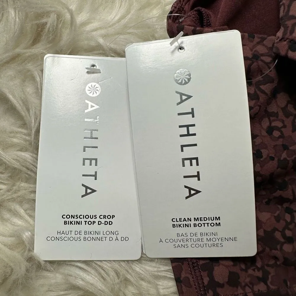 Conscious Crop Bikini Top D-DD and Clean Medium Bikini Bottoms - Image 6