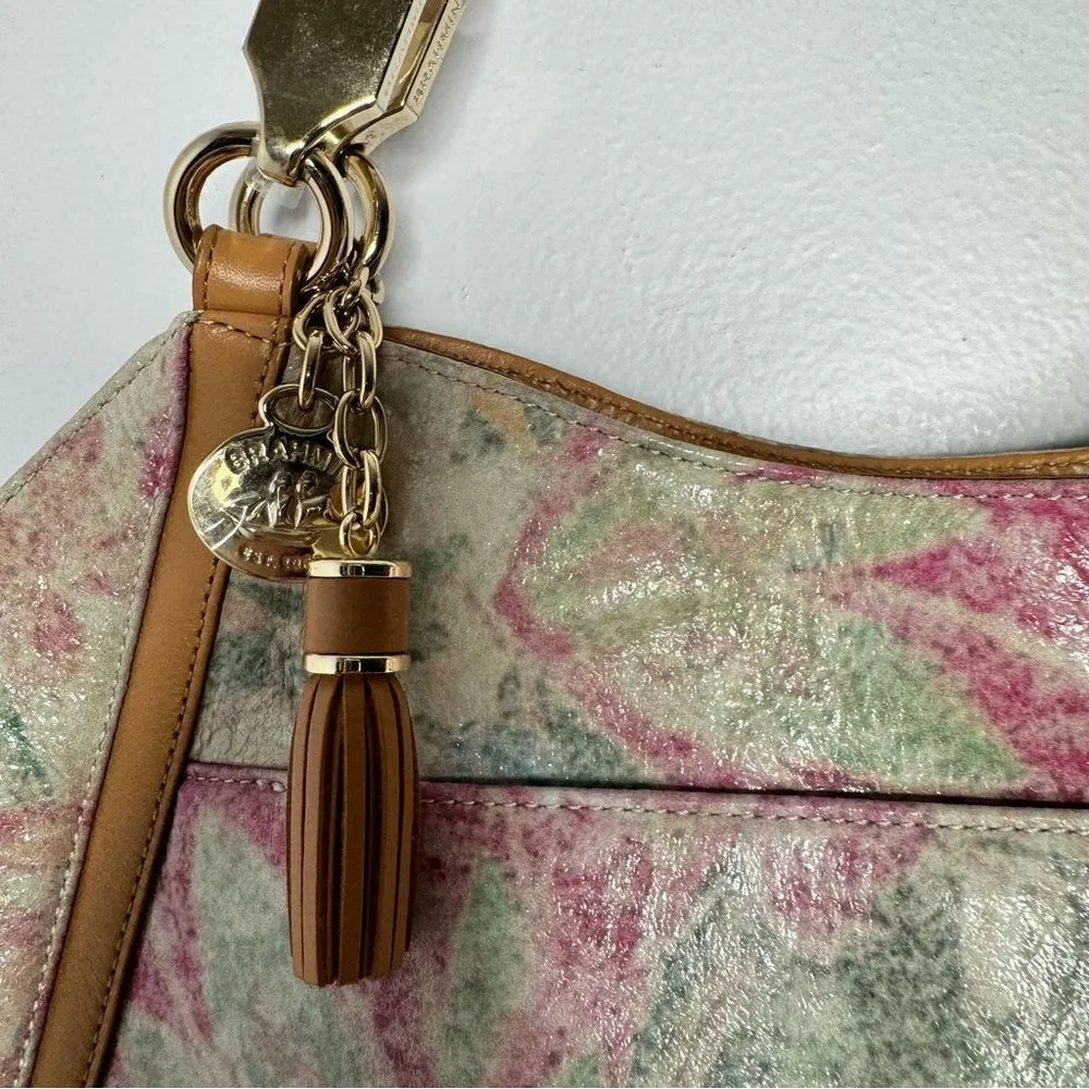 Brahmin  MARIANNA CREME TALITHA LEATHER SHOULDER BAG - Image 5