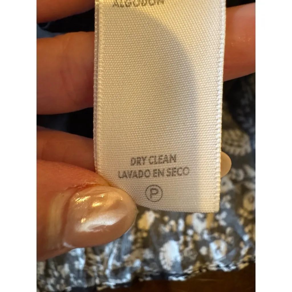 Rebecca Minkoff Shirt‎ Women XL Black Floral Bell Sleeve Top Peasant Whimsigoth - Image 13