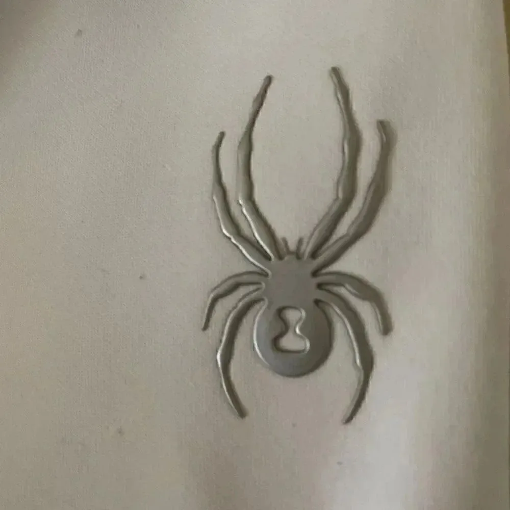 Spyder White Medium Women SAVONA HALF ZIP T- NECK Long Sleeves Top #1018 - Image 8