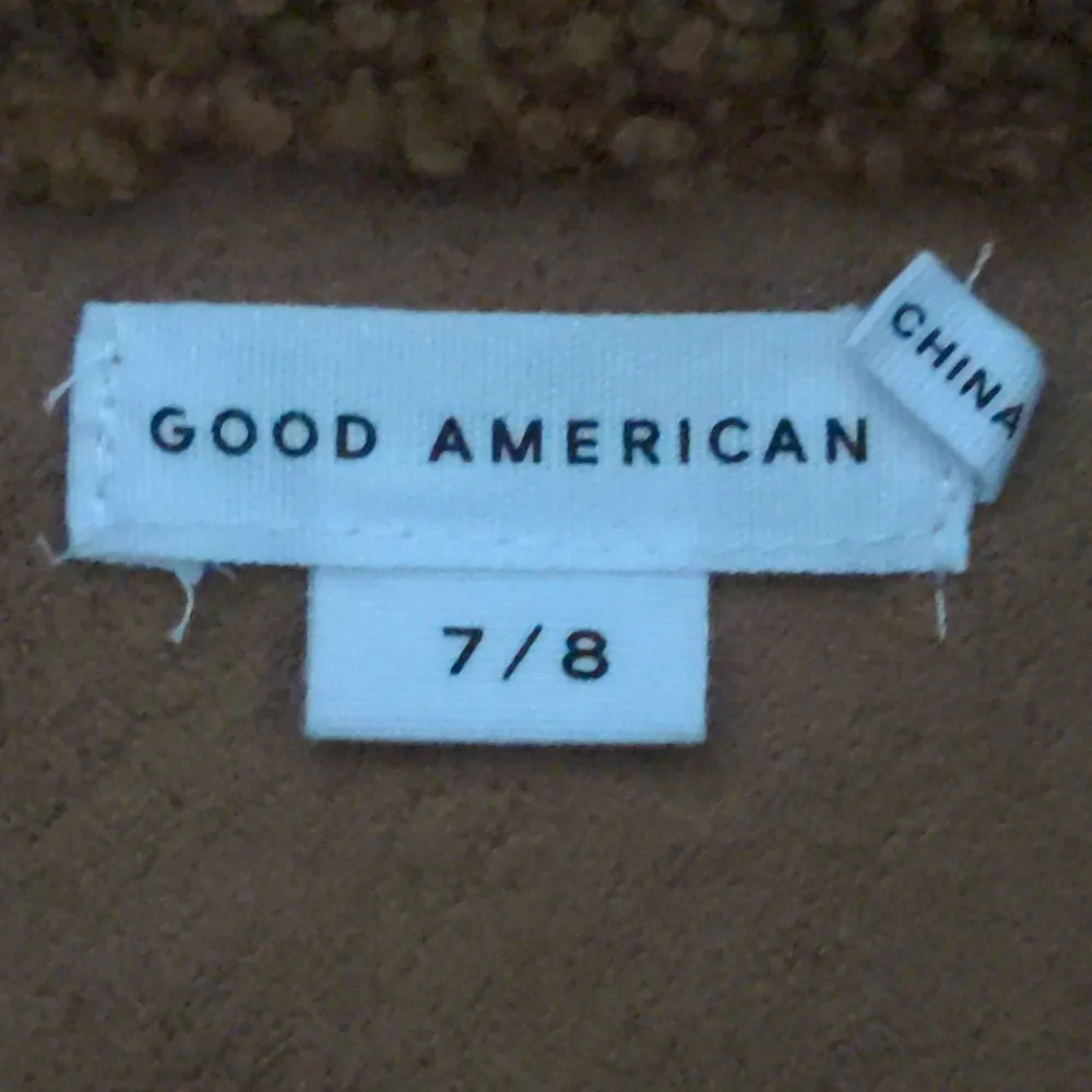 Contour Faux Shearling Jacket In Sepia Shacket 7/8 (4XL/5XL) New - Image 6