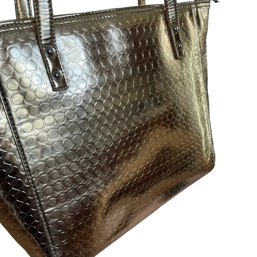 Nine West Gold Magic Mirror Tote - Image 5