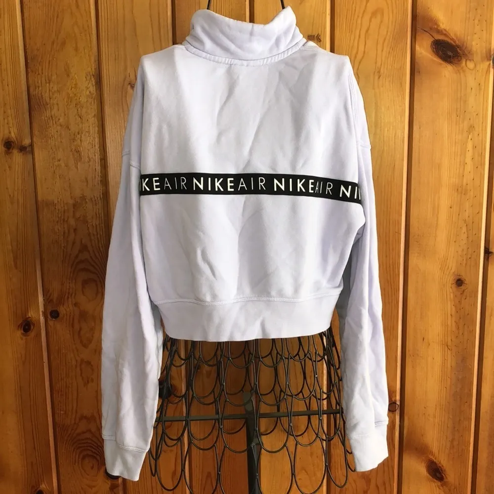 Nike Air Cropped Quarter Zip Sweatshirt W NSW AIR TOP HZ BB size medium​​ - Image 8