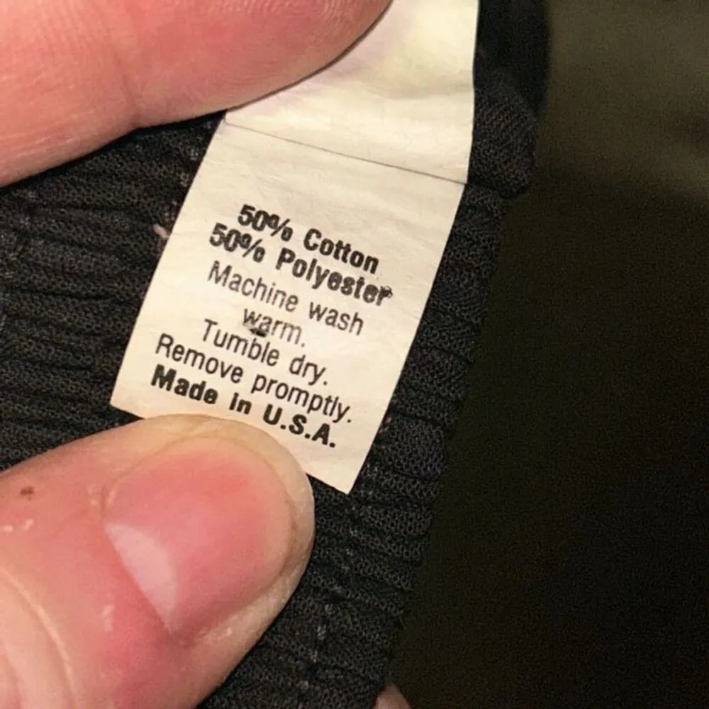 **1980s Retro Elastic Belt** Size **Small/Medium** with Unique Knot Black - Image 5