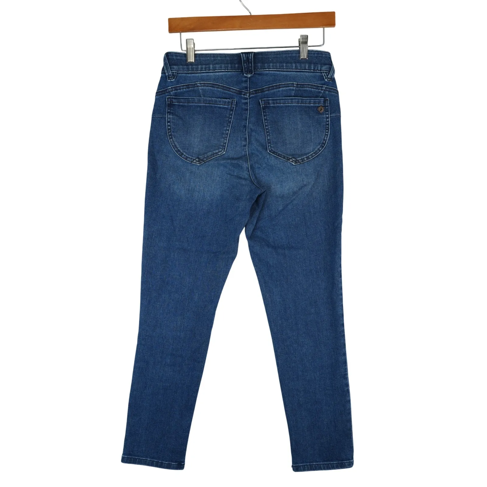 Democracy Jeans Womens 6 (29x27) Blue Absolution Skinny Ankle Stretch Denim - Image 2