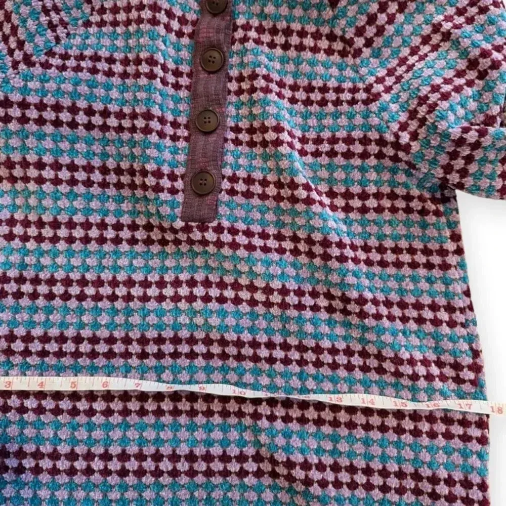 Free People Collared Mini Dress 70s-Inspired Size XS Boho Retro Polo - Image 5