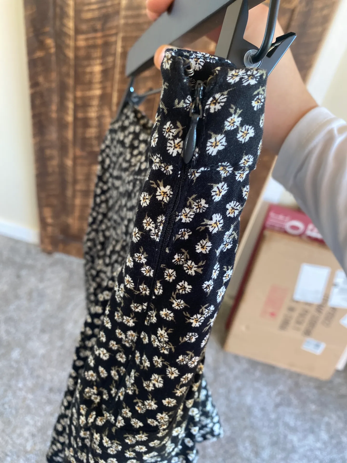 Floral Zip-up Skirt - Image 2