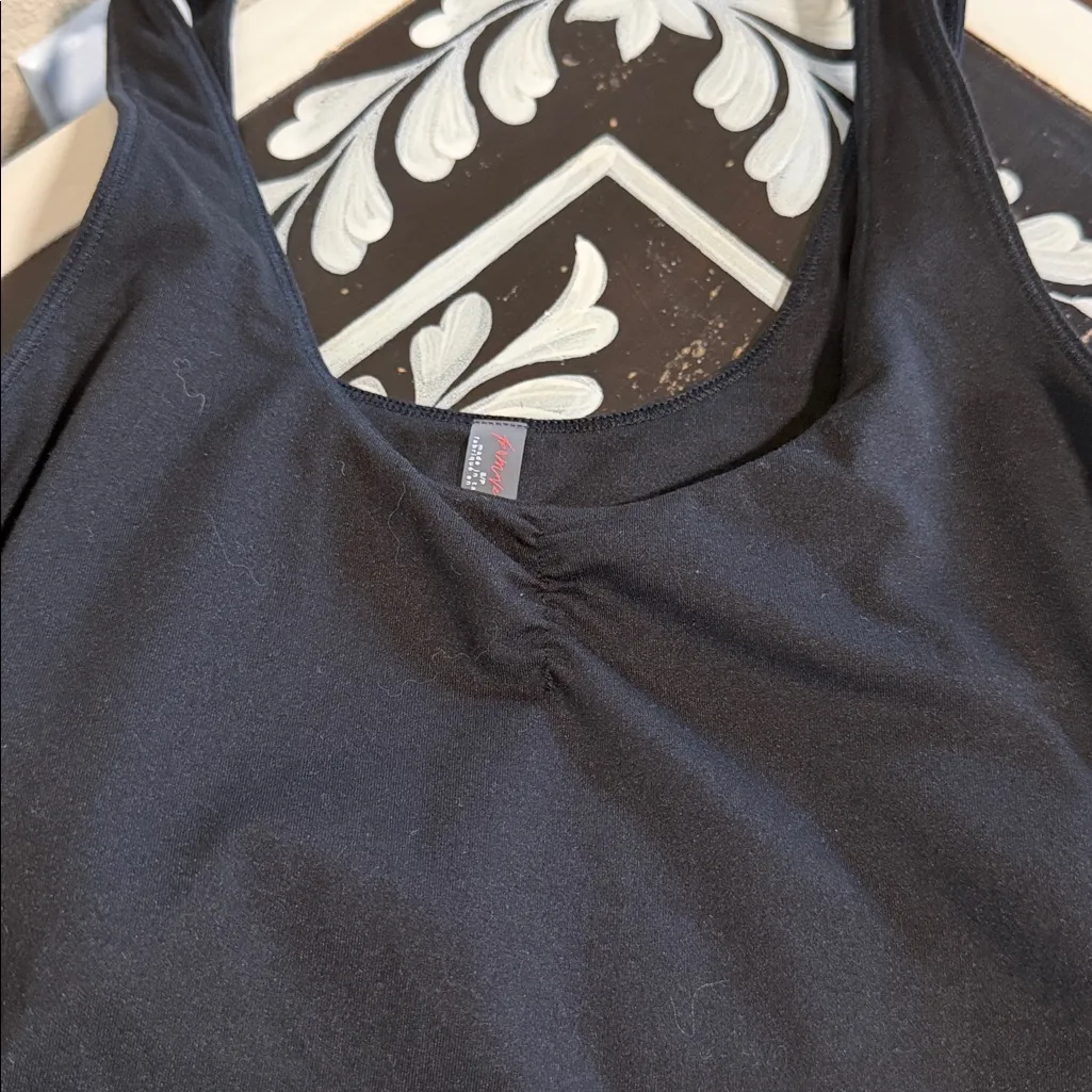 Free People Movement Black Elegant bodysuit with a belt - Image 4