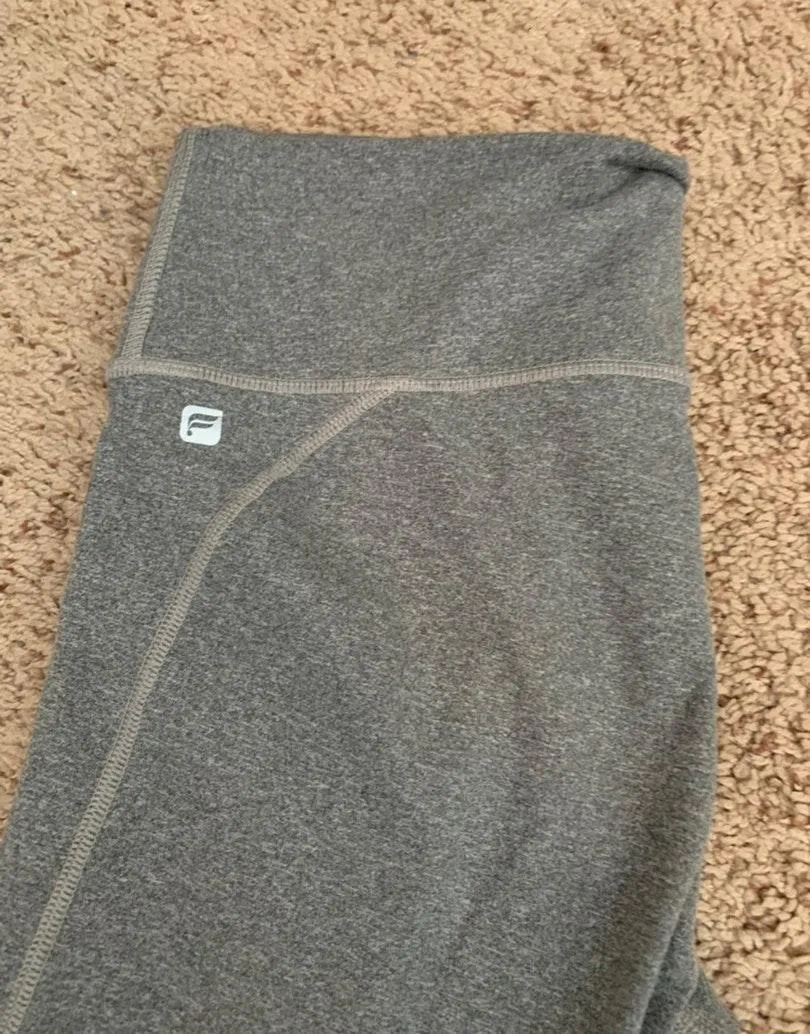 Fabletics Grey 7/8 Leggings - Image 2