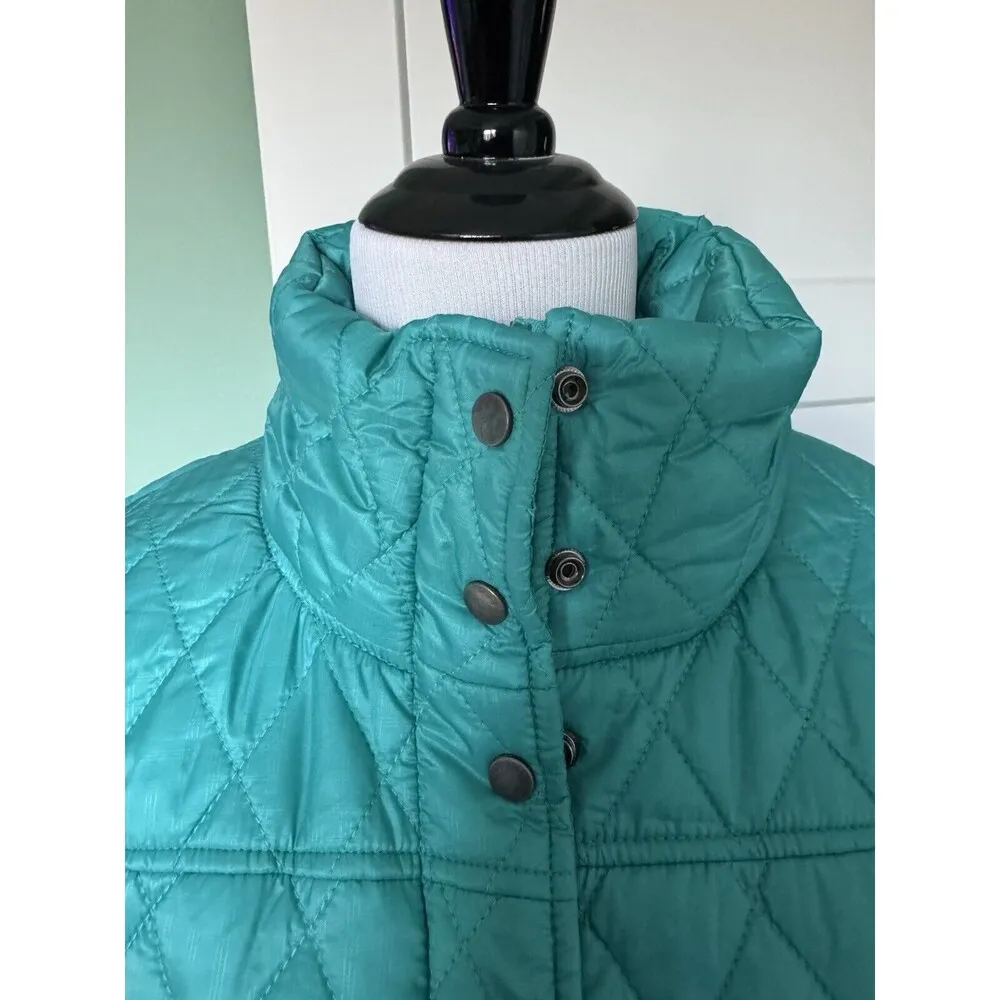 NWOT Oakley Quilted Puffer Jacket - Women’s Medium - Teal Green - Image 4