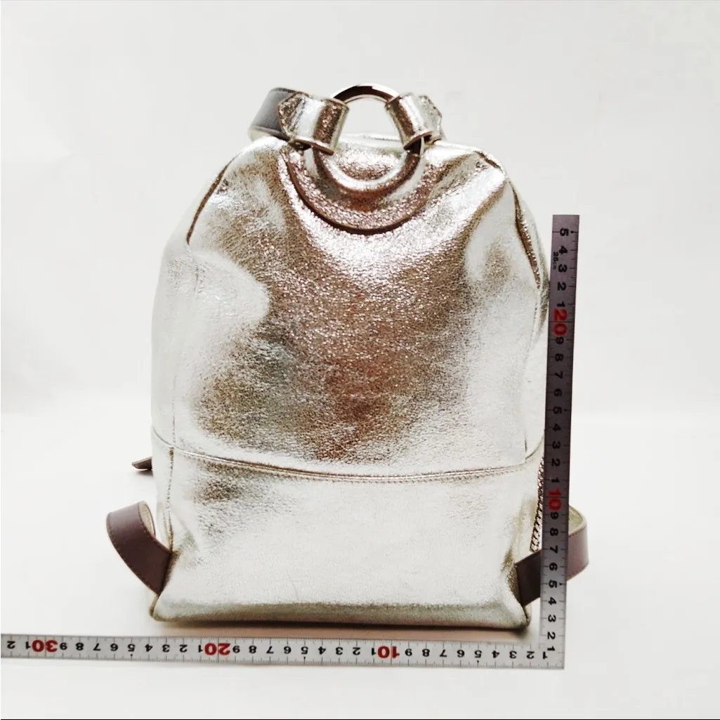 Jimmy Choo Silver Backpack - Image 2