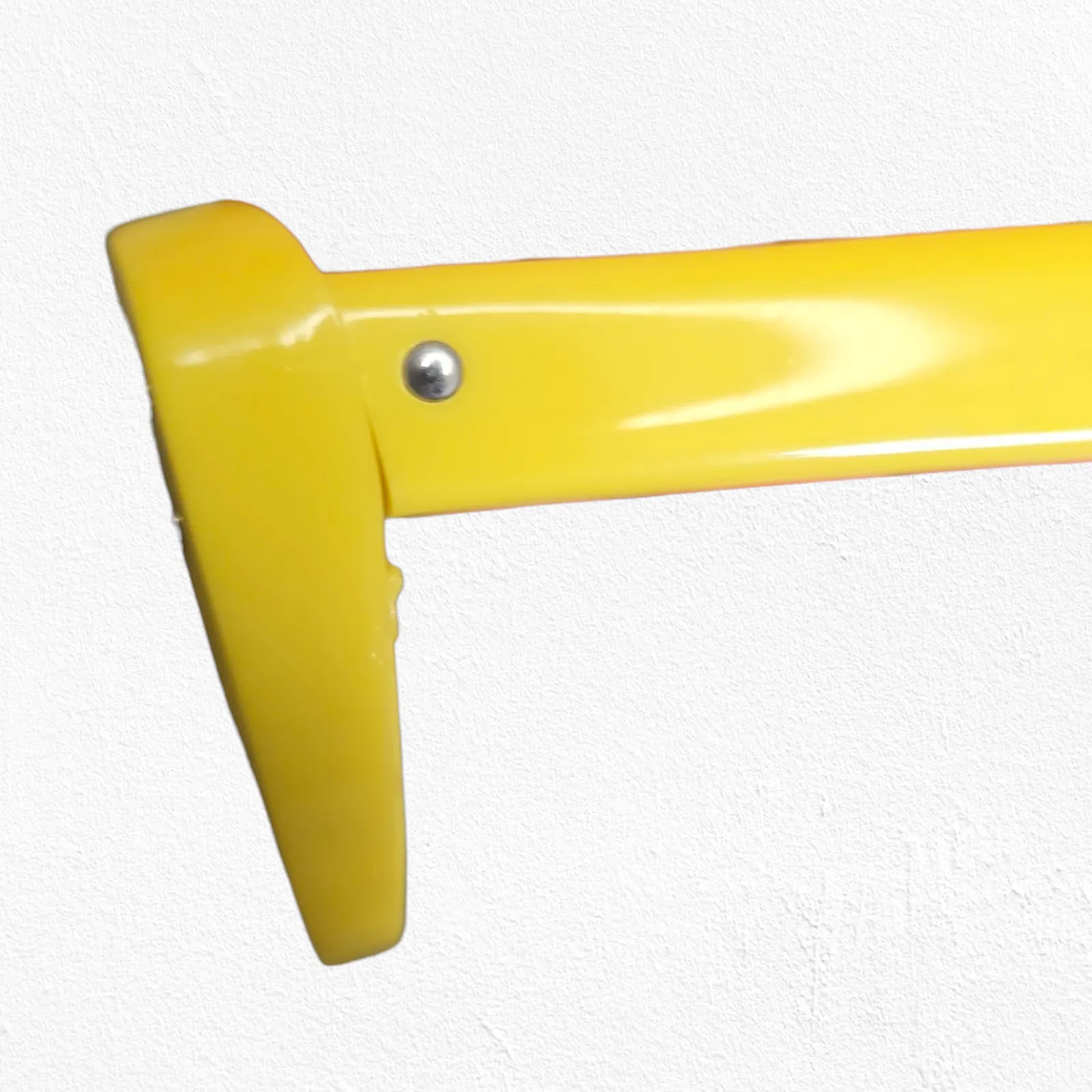 1950s Vintage Yellow Mod Cat Eye Sunglasses Bold Oval Frame Retro Funky Eyewear - Image 9