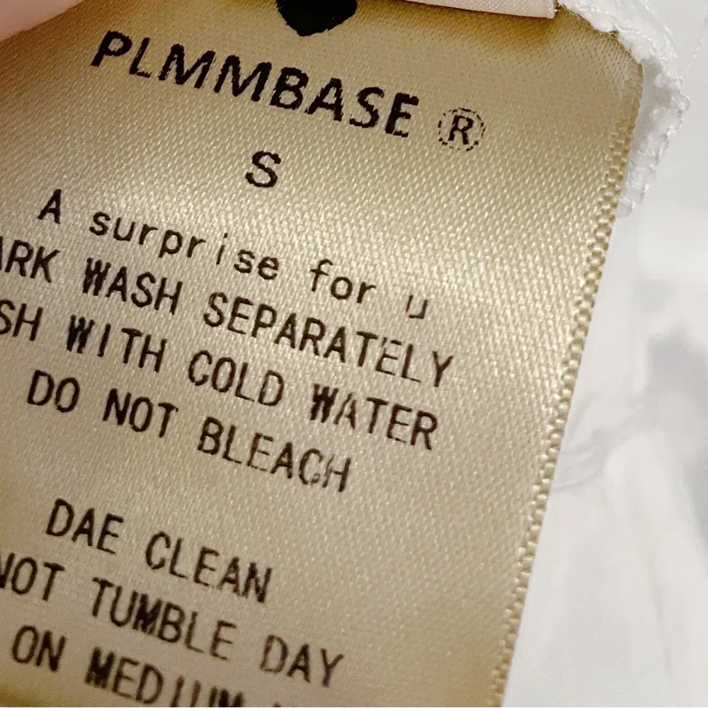 Japanese Cottage Kawaii Style White Lace Pastel Blue Bow Ribbon Crop Tank Top Size XS - Image 7