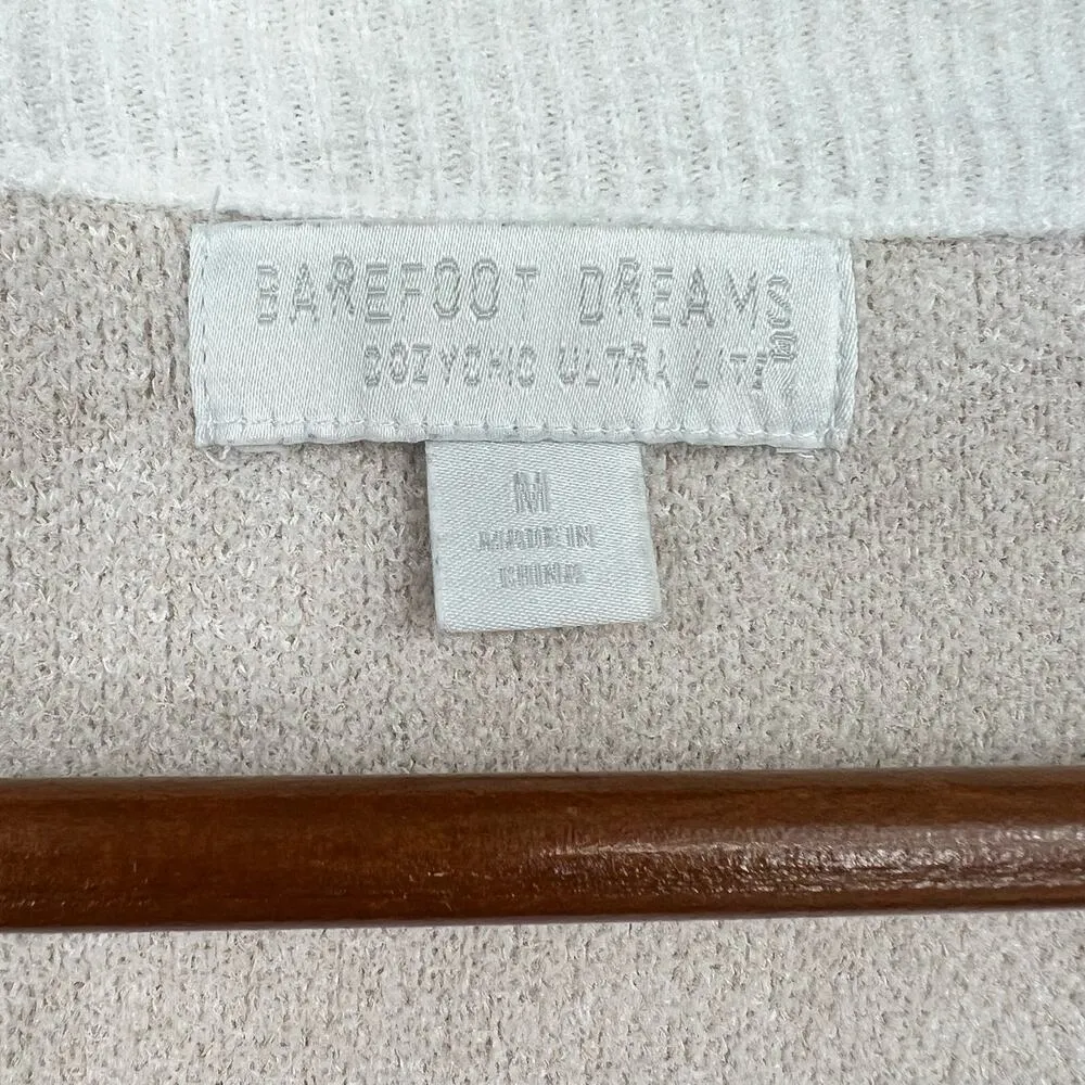 Barefoot Dreams Cozy Chic Slouchy Ocean Reef Pullover warm Sweater size medium - Image 7