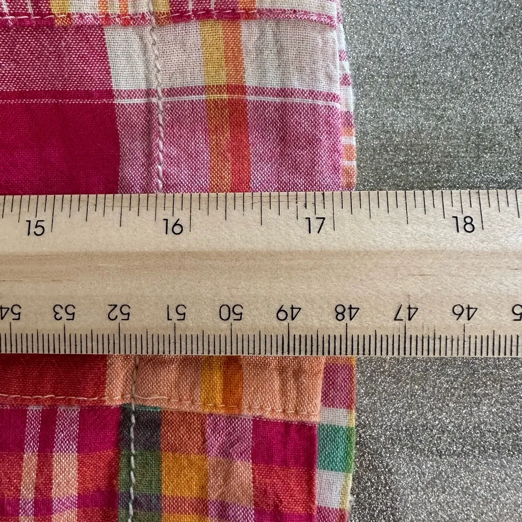 Croft & Barrow Madras Patchwork Women's Skort (1067) - Image 10