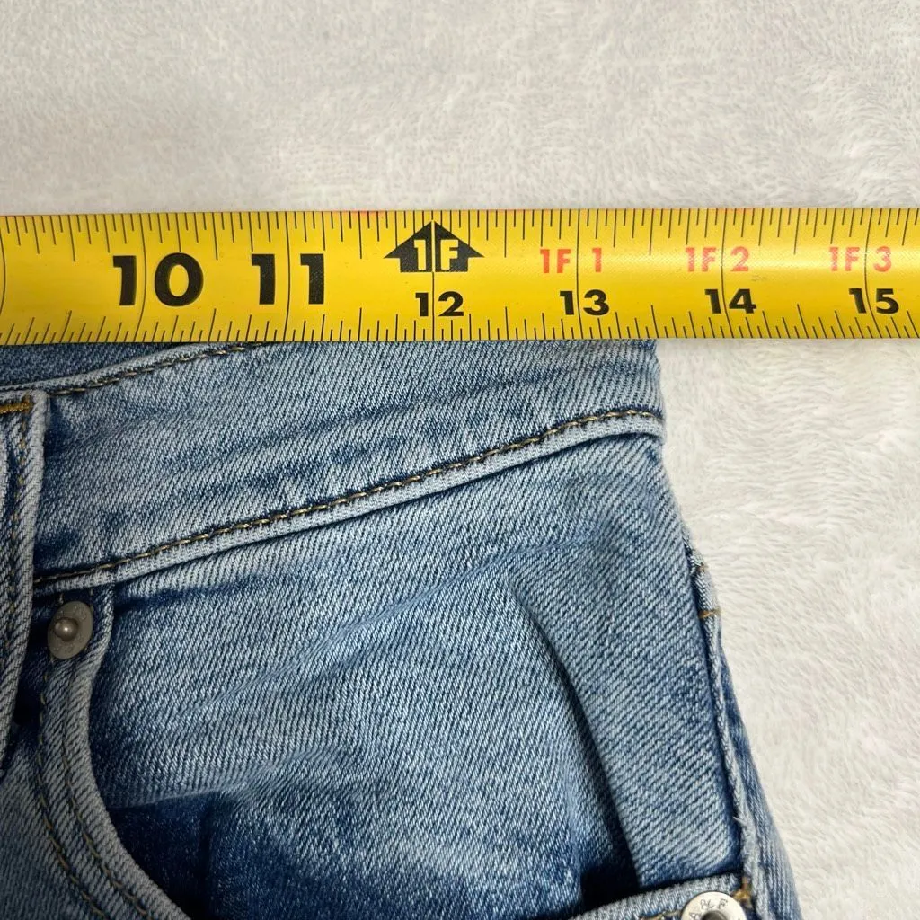 Abercrombie & Fitch Ultra High Rise Crop Wide Leg Jeans 4R Women 27 - Image 7