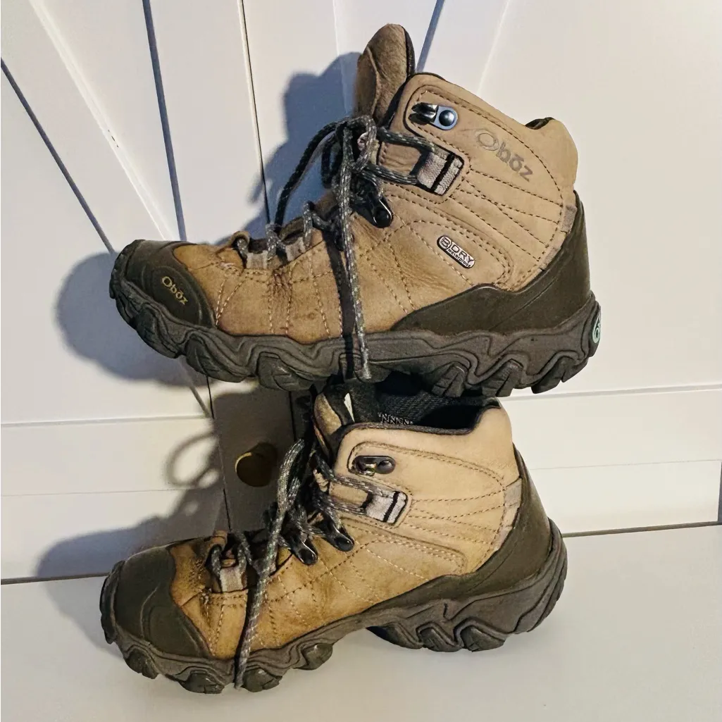 OBOZ BRIDGER MID WATERPROOF HIKING BOOTS - Image 5