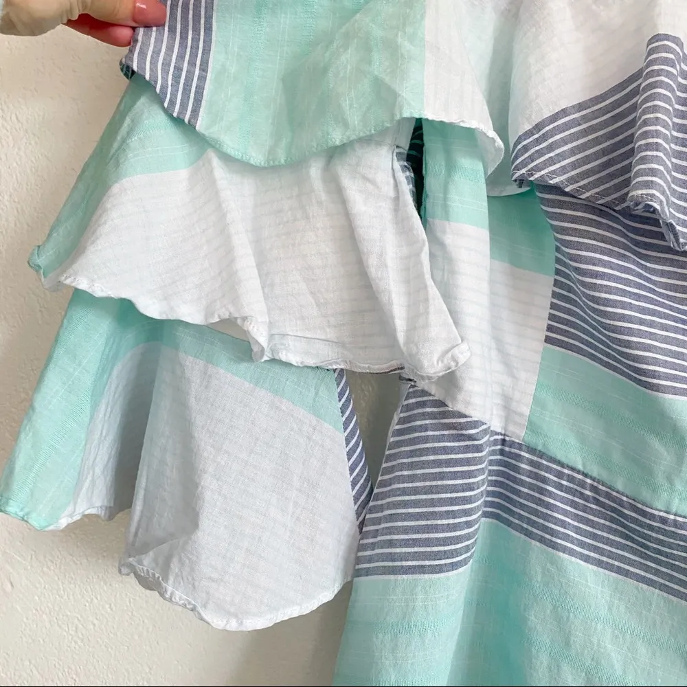 Amanda Uprichard Off the Shoulder Ruffle Top Size Medium - Image 3