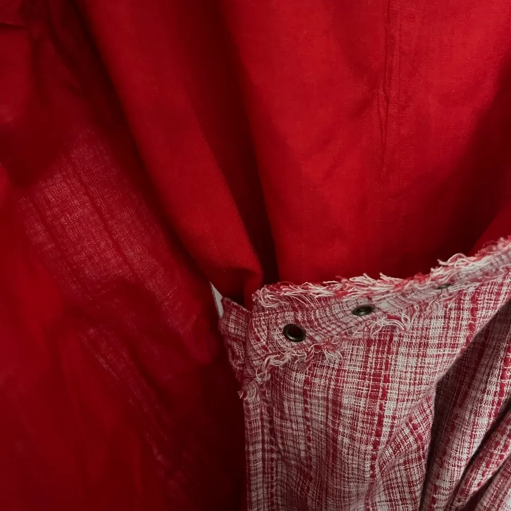 Tularosa Revolve Rocky Wrap Grommet Dress | Bright Red | XS - Image 8