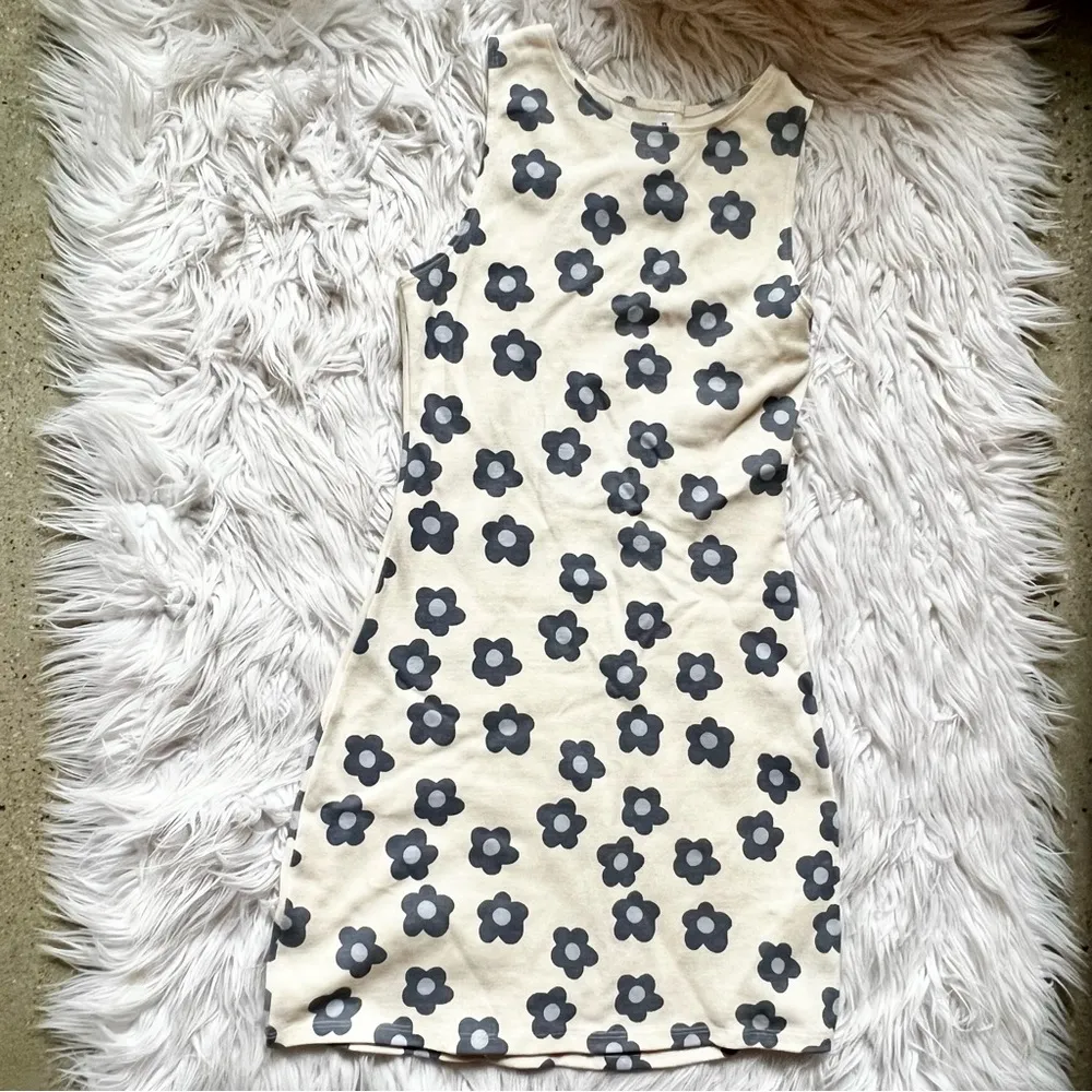 RVCA gogo mini dress white and blue 70s style size XS - Image 3