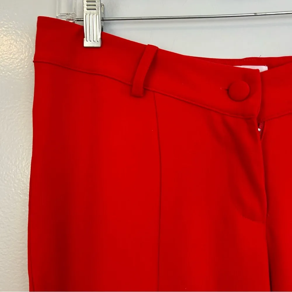 superdown  Wendy Angle Down Red Trouser Pants Size Medium - Image 4